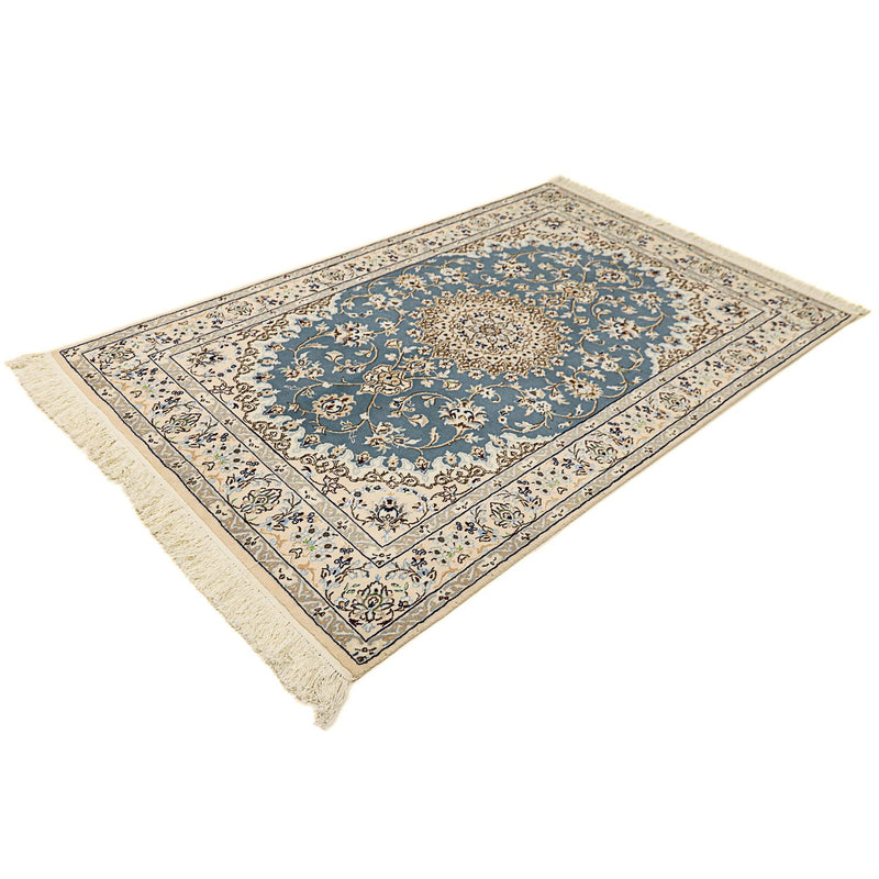 Tappeto Persero - Nain - Reale - 204 x 128 cm - blu scuro