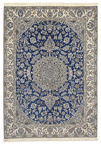 Tappeto Persero - Nain - Reale - 205 x 150 cm - blu scuro