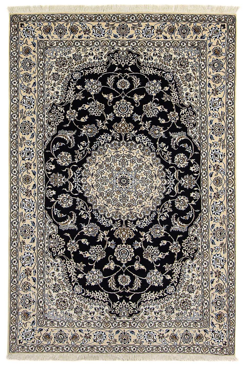 Tappeto Persero - Nain - Reale - 233 x 155 cm - blu scuro