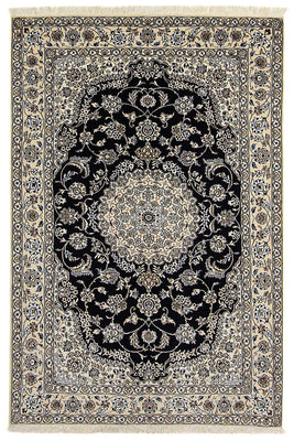 Tappeto Persero - Nain - Reale - 233 x 155 cm - blu scuro