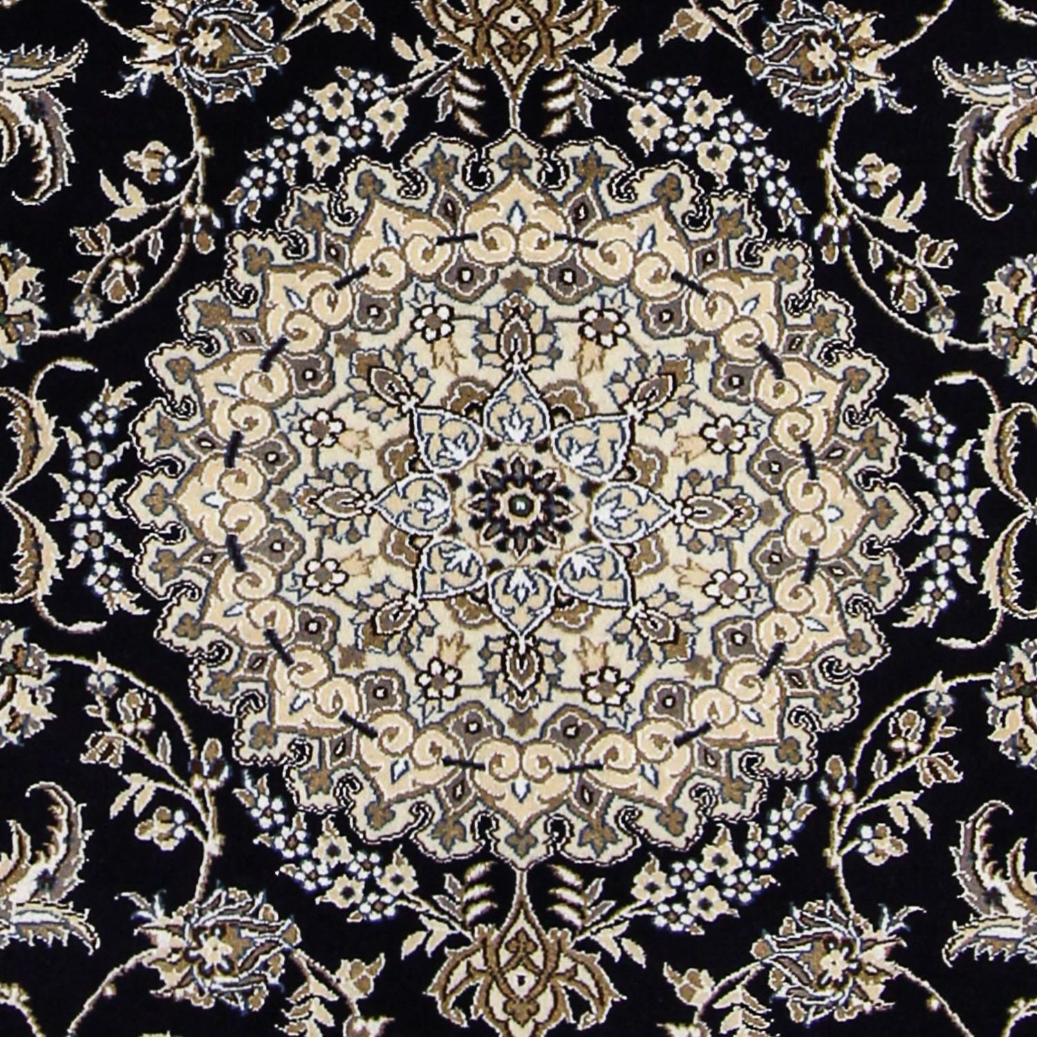 Tappeto Persero - Nain - Reale - 233 x 155 cm - blu scuro
