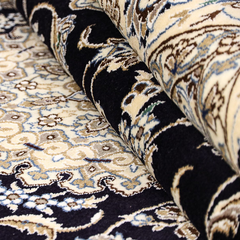 Tappeto Persero - Nain - Reale - 233 x 155 cm - blu scuro