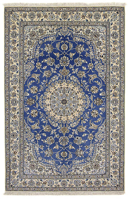 Tappeto Persero - Nain - Reale - 248 x 158 cm - blu