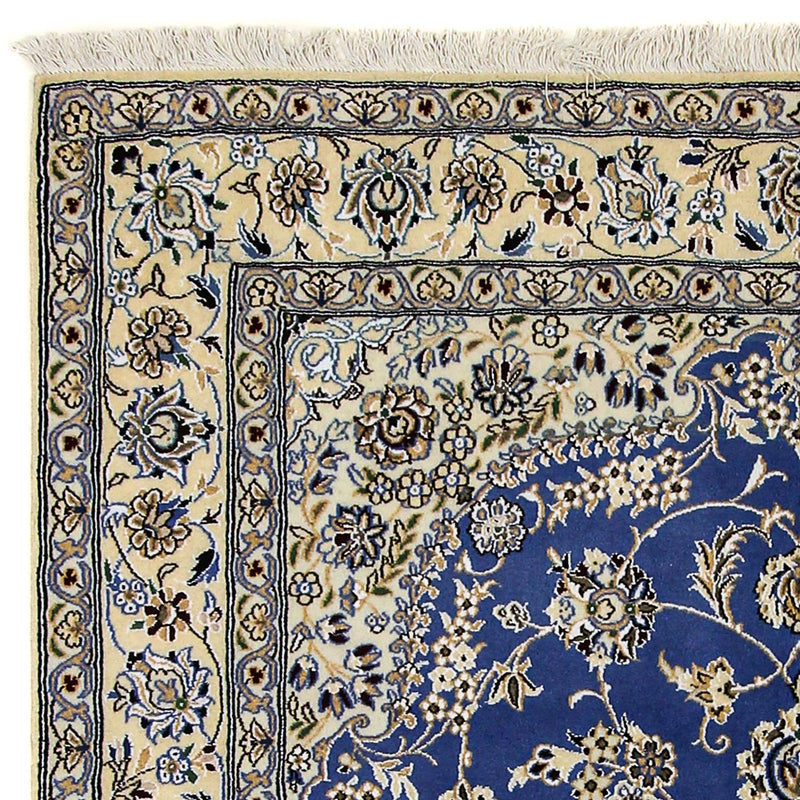 Tappeto Persero - Nain - Reale - 248 x 158 cm - blu