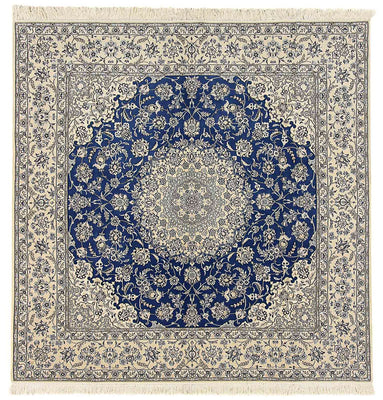 Tappeto Persero - Nain - Reale quadrato  - 250 x 250 cm - blu
