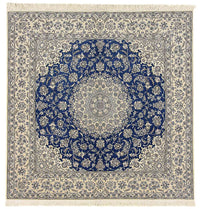 Tappeto Persero - Nain - Reale quadrato  - 250 x 250 cm - blu