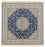 Tappeto Persero - Nain - Reale quadrato  - 250 x 250 cm - blu