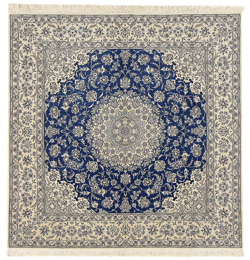Tappeto Persero - Nain - Reale quadrato  - 250 x 250 cm - blu