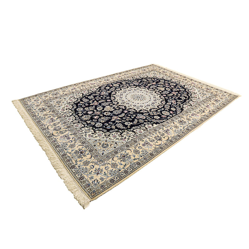 Tappeto Persero - Nain - Reale - 303 x 205 cm - blu scuro