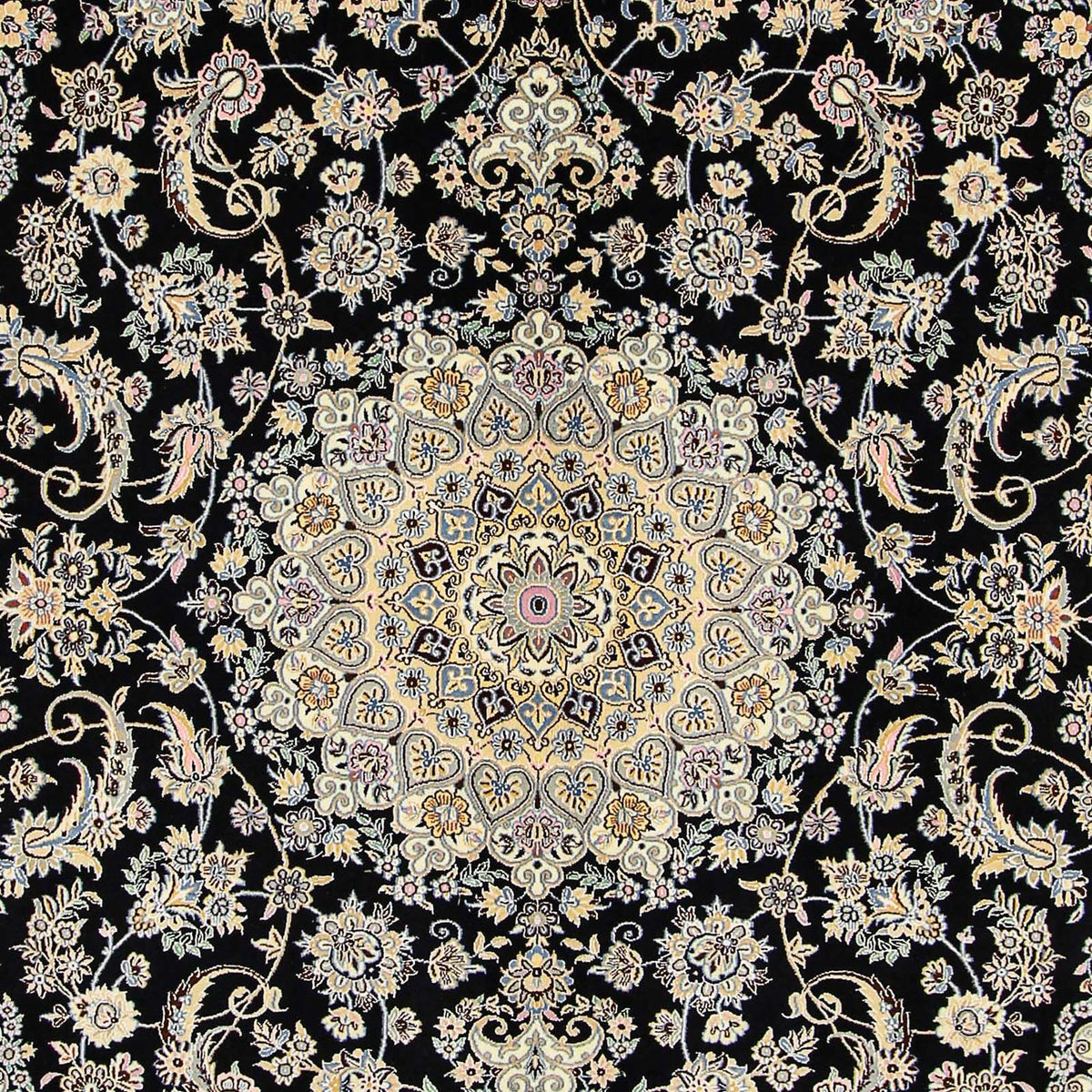 Tappeto Persero - Nain - Reale - 350 x 254 cm - blu scuro