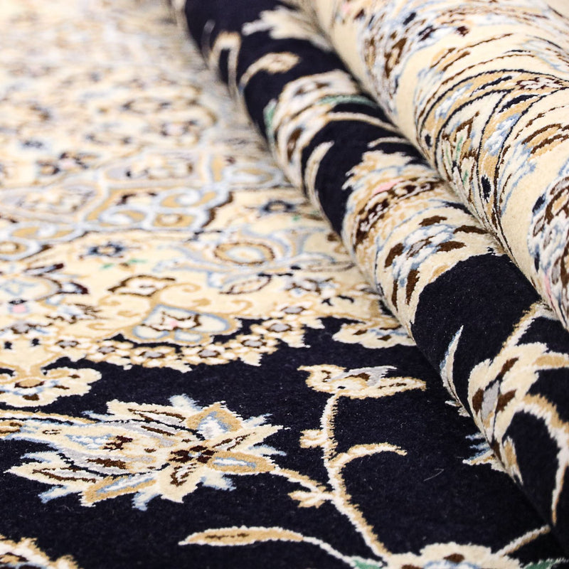 Tappeto Persero - Nain - Reale - 359 x 252 cm - blu scuro