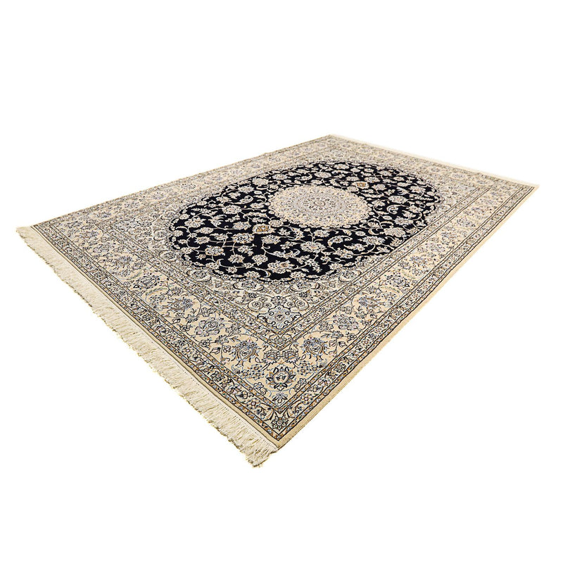 Tappeto Persero - Nain - Reale - 359 x 252 cm - blu scuro