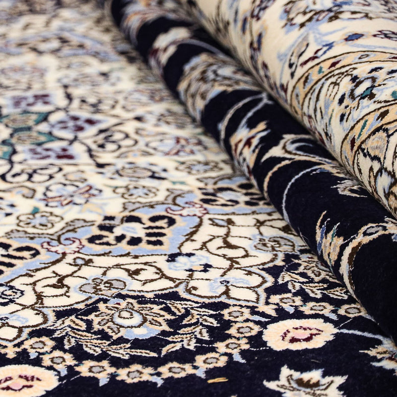 Tappeto Persero - Nain - Premio - 360 x 250 cm - blu scuro