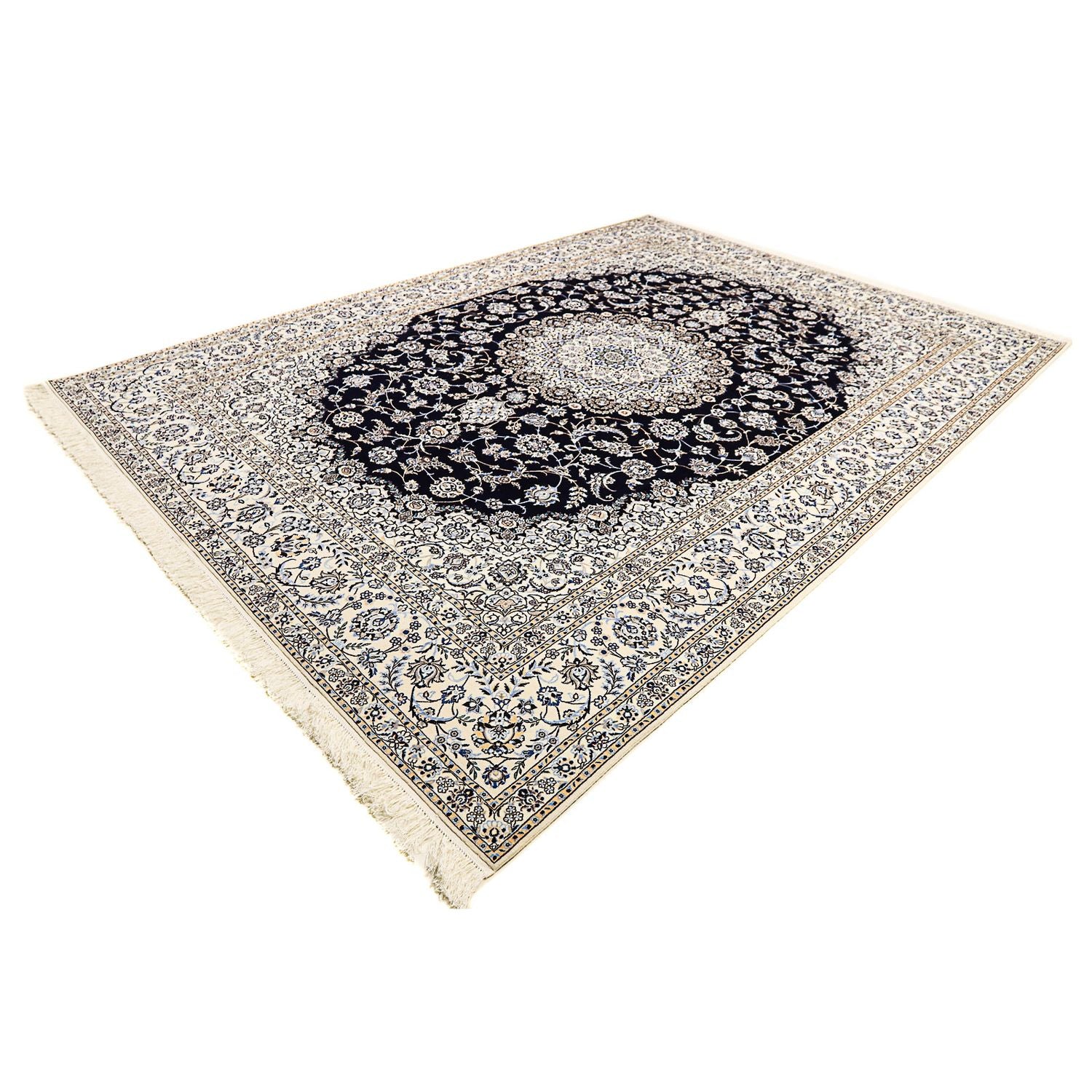 Tappeto Persero - Nain - Premio - 360 x 250 cm - blu scuro