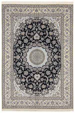 Tappeto Persero - Nain - Reale - 356 x 248 cm - blu scuro