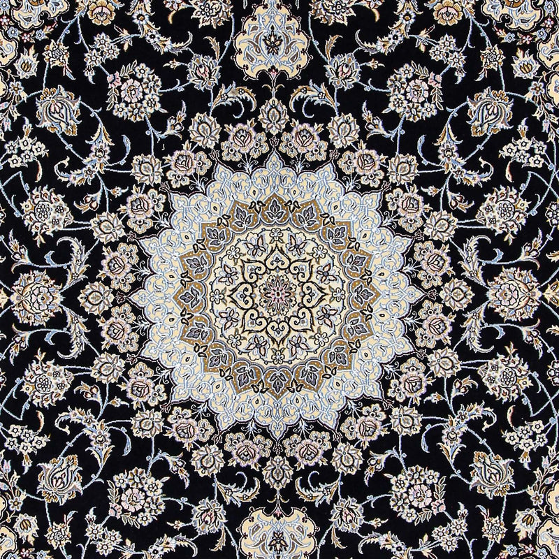 Tappeto Persero - Nain - Reale - 356 x 248 cm - blu scuro