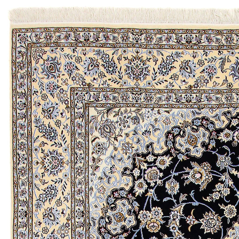 Tappeto Persero - Nain - Reale - 356 x 248 cm - blu scuro