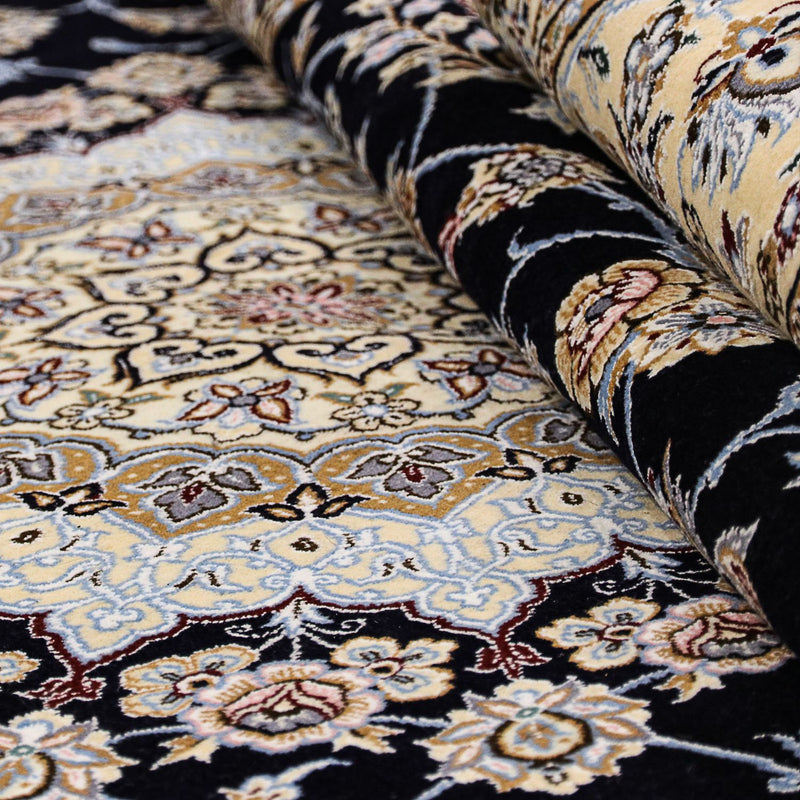 Tappeto Persero - Nain - Reale - 356 x 248 cm - blu scuro