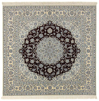Tappeto Persero - Nain - Premio quadrato  - 260 x 252 cm - blu scuro