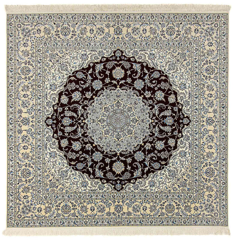 Tappeto Persero - Nain - Premio quadrato  - 260 x 252 cm - blu scuro