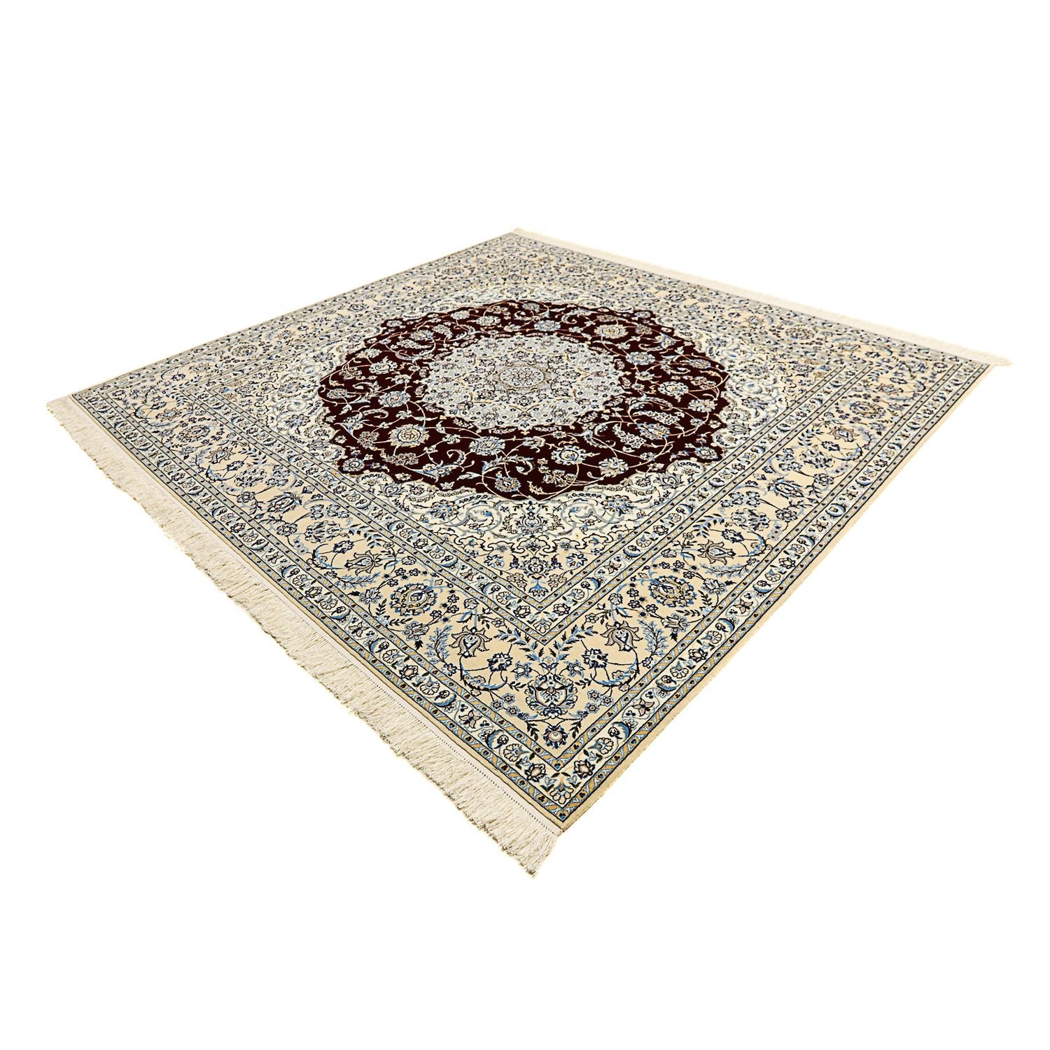 Tappeto Persero - Nain - Premio quadrato  - 260 x 252 cm - blu scuro