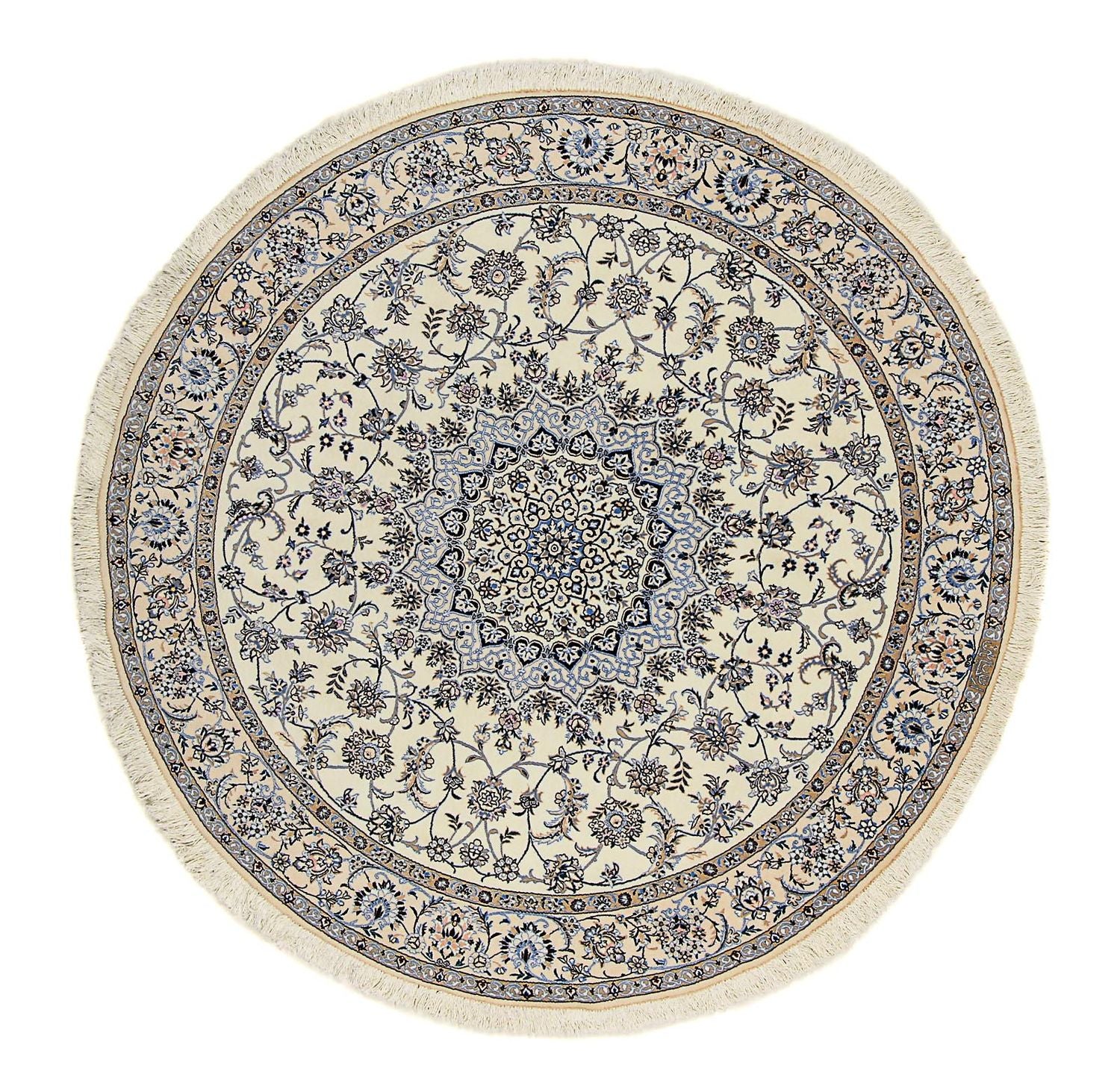 Tappeto Persero - Nain - Premio rotondo  - 200 x 200 cm - beige