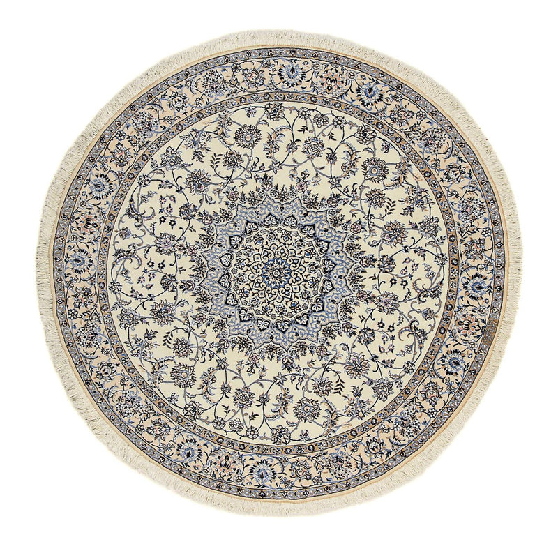 Tappeto Persero - Nain - Premio rotondo  - 200 x 200 cm - beige