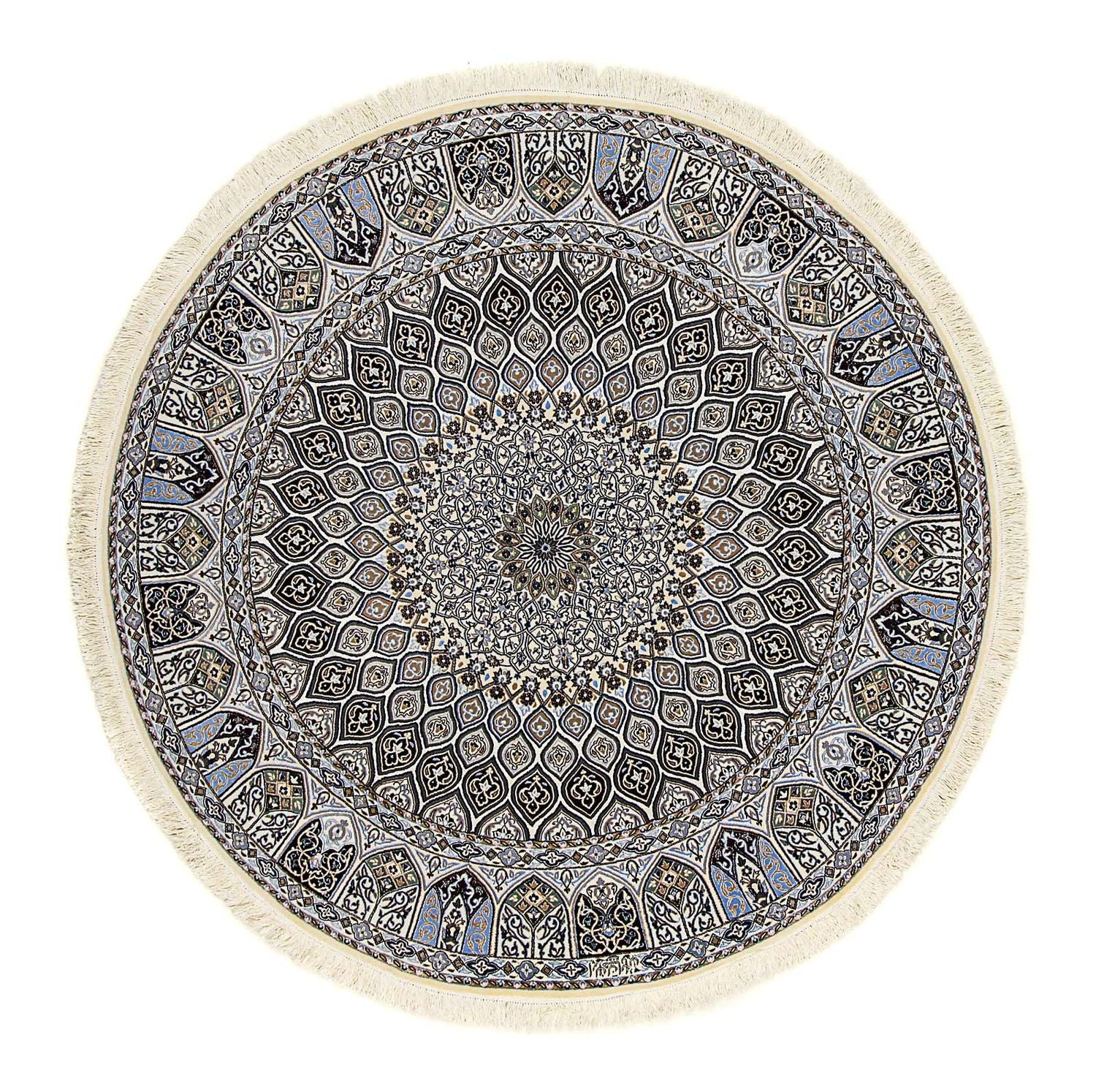 Tappeto Persero - Nain - Premio rotondo  - 200 x 200 cm - beige