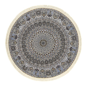 Tappeto Persero - Nain - Premio rotondo  - 200 x 200 cm - beige