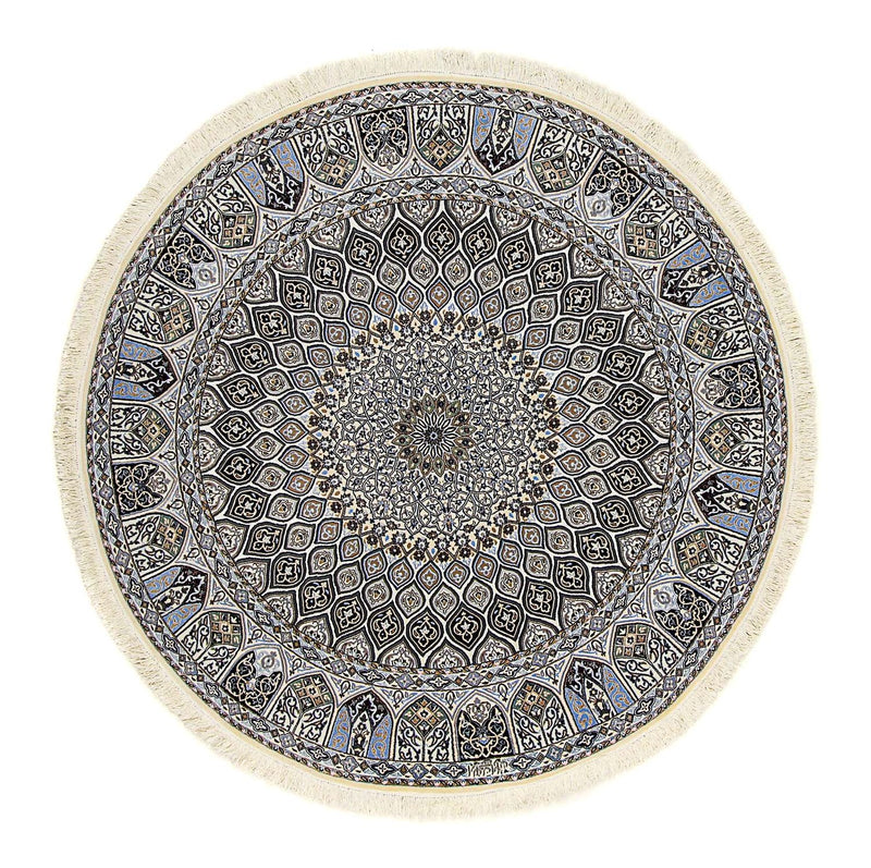 Tappeto Persero - Nain - Premio rotondo  - 200 x 200 cm - beige
