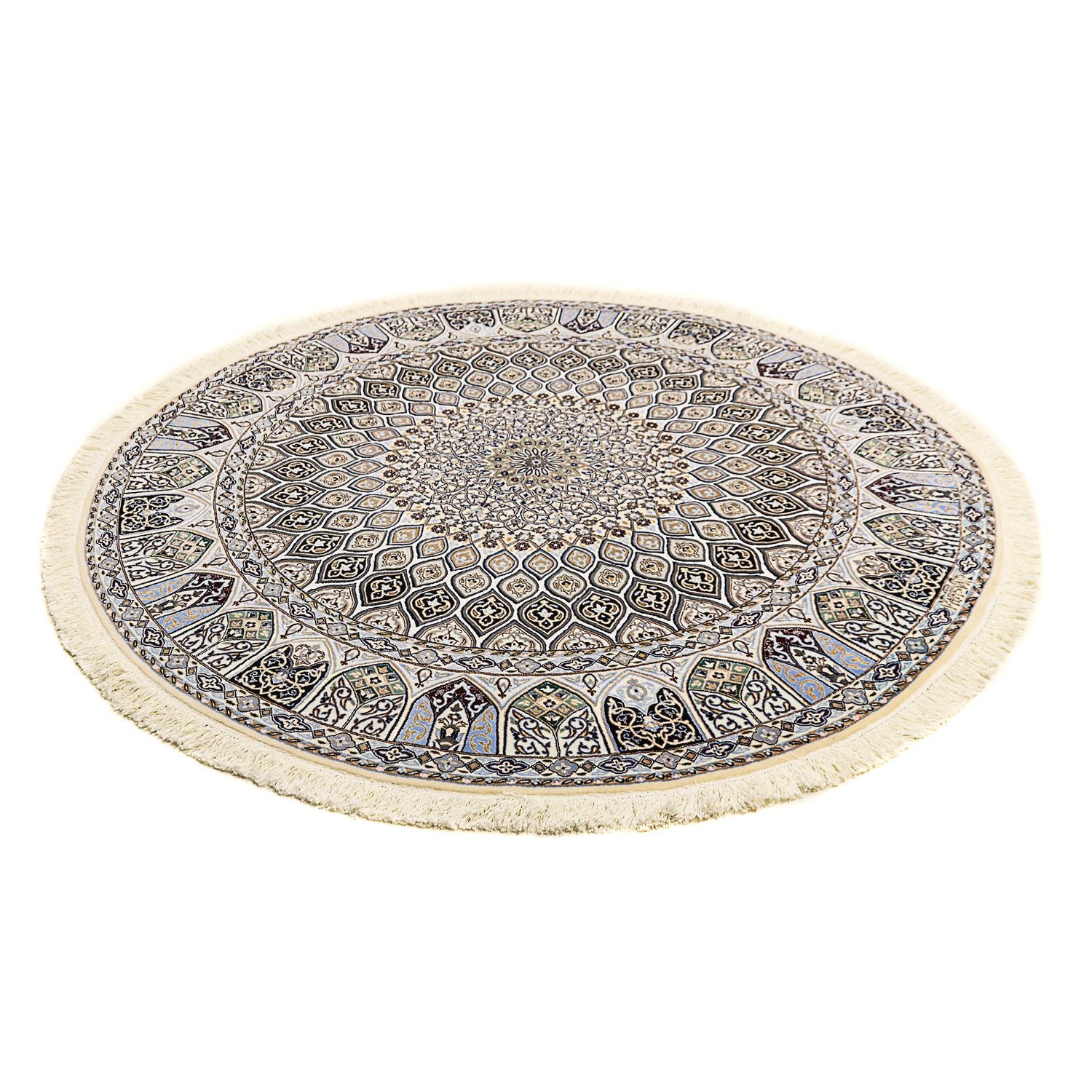 Tappeto Persero - Nain - Premio rotondo  - 200 x 200 cm - beige