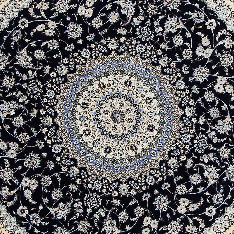 Tappeto Persero - Nain - Premio rotondo  - 250 x 250 cm - blu scuro