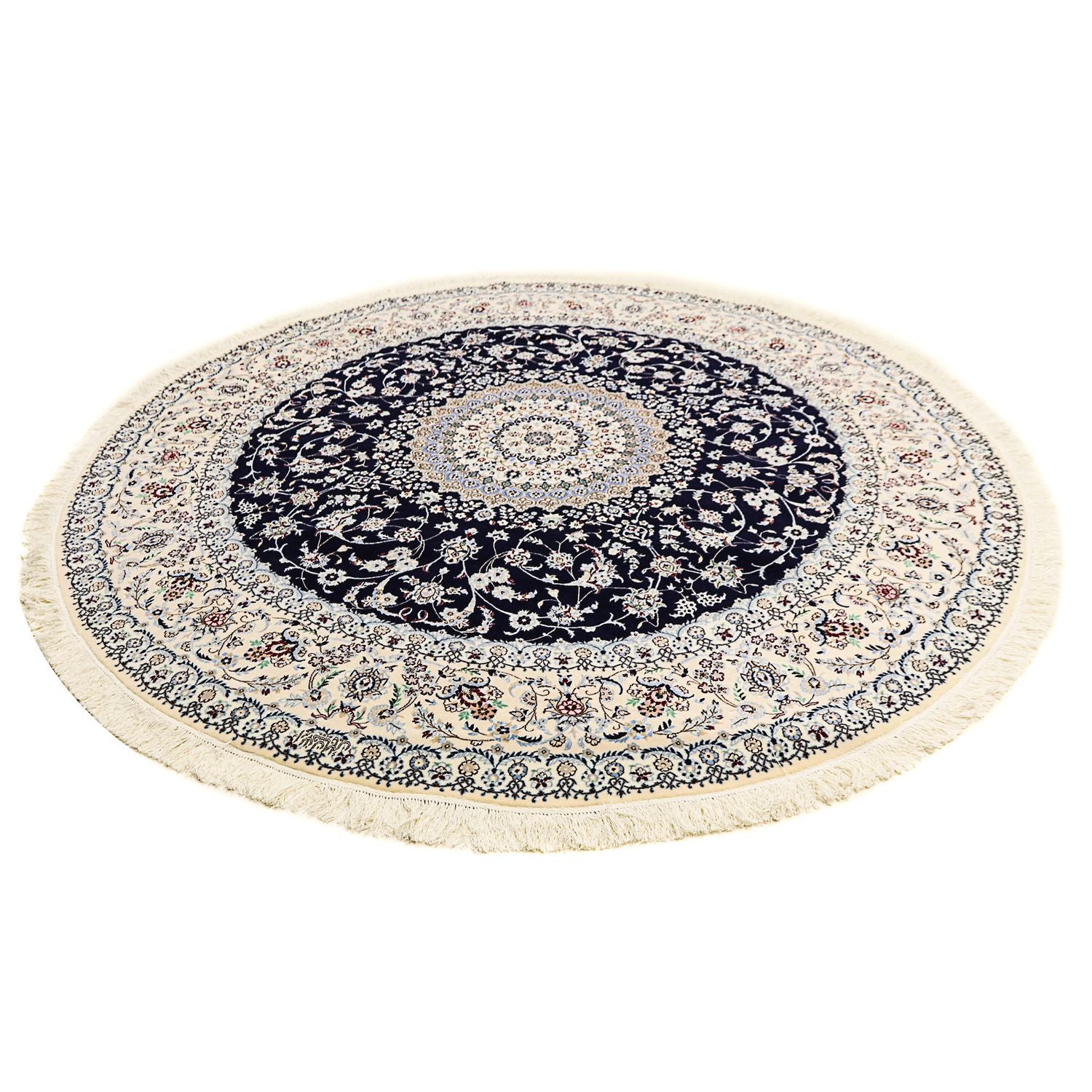 Tappeto Persero - Nain - Premio rotondo  - 250 x 250 cm - blu scuro
