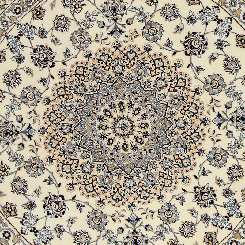 Tappeto Persero - Nain - Reale rotondo  - 200 x 200 cm - beige