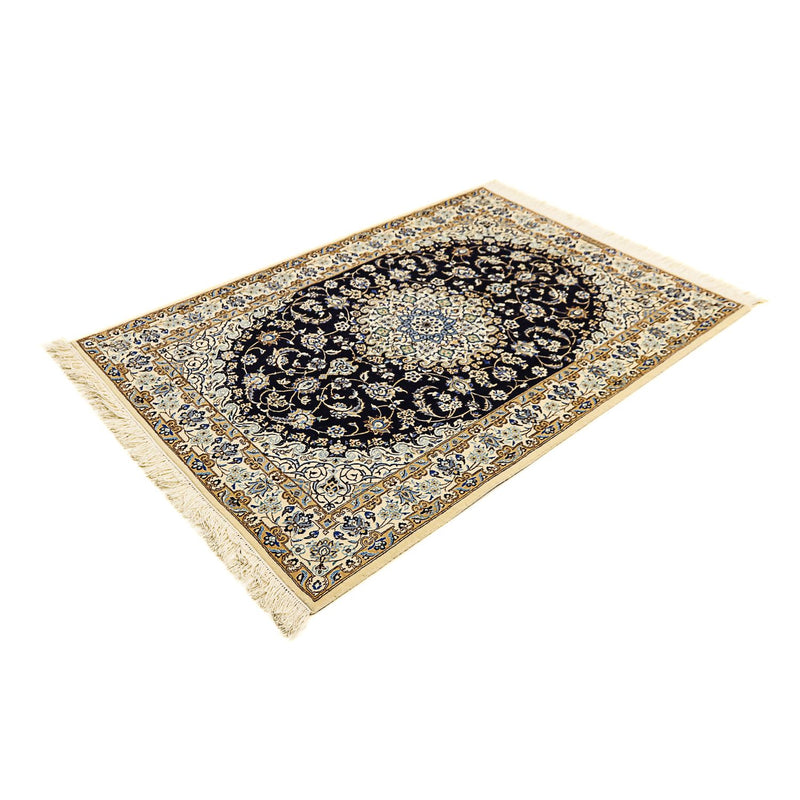 Tappeto Persero - Nain - Premio - 155 x 108 cm - blu scuro