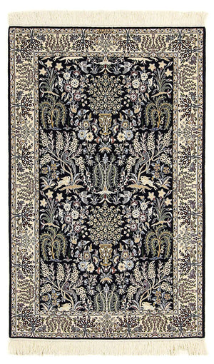 Tappeto Persero - Nain - Premio - 157 x 100 cm - blu scuro