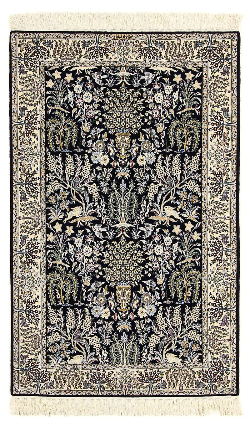 Tappeto Persero - Nain - Premio - 157 x 100 cm - blu scuro