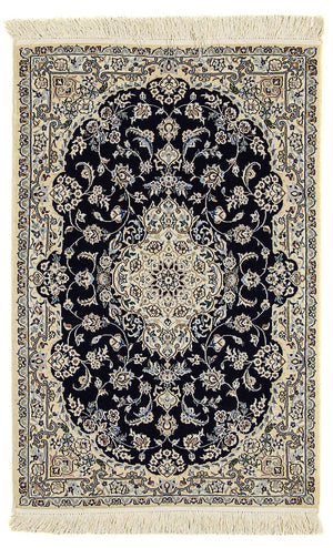 Tappeto Persero - Nain - Premio - 123 x 80 cm - blu scuro