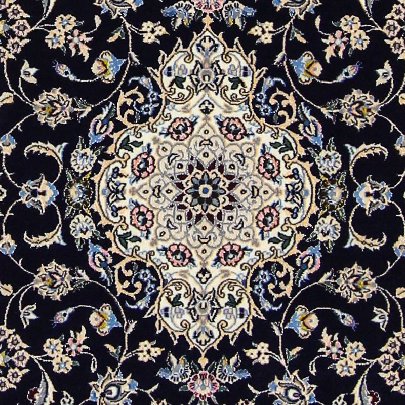 Tappeto Persero - Nain - Premio - 123 x 83 cm - blu scuro