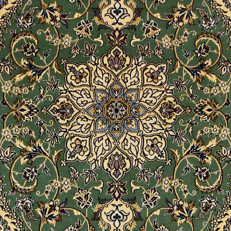 Tappeto Persero - Nain - Premio - 155 x 100 cm - verde scuro