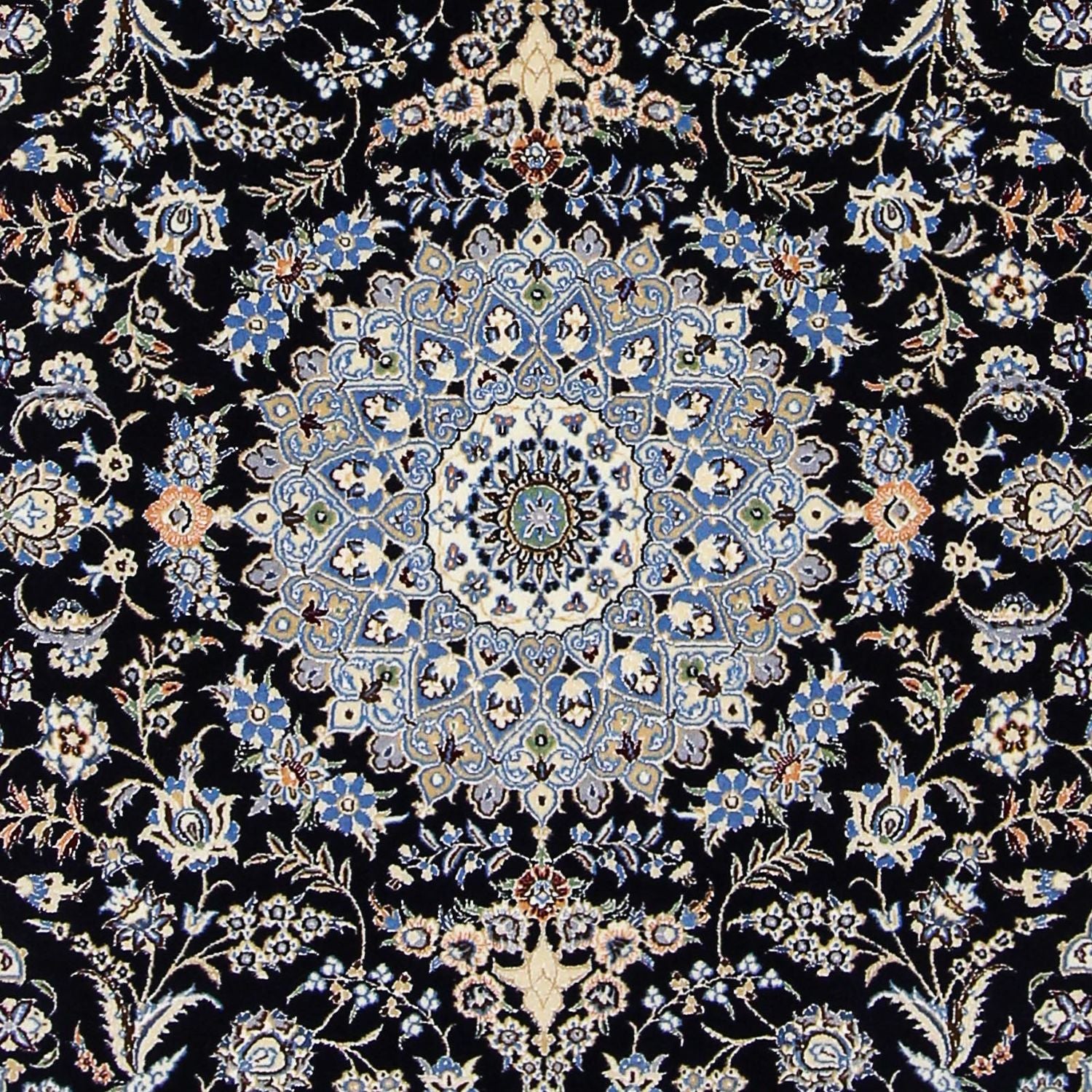 Tappeto Persero - Nain - Premio - 200 x 130 cm - blu scuro