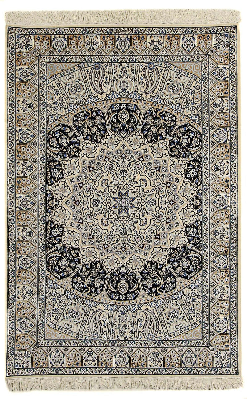 Tappeto Persero - Nain - Premio - 190 x 128 cm - beige