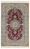 Tappeto Persero - Nain - Premio - 197 x 128 cm - rosso scuro