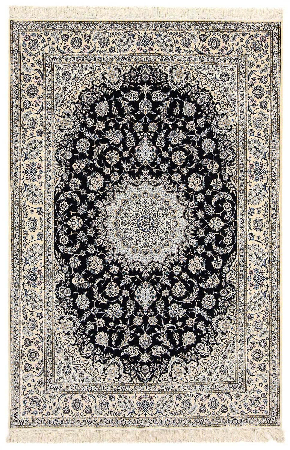 Tappeto Persero - Nain - Premio - 246 x 167 cm - blu scuro
