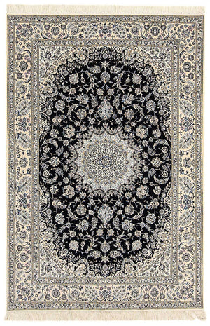 Tappeto Persero - Nain - Premio - 246 x 167 cm - blu scuro