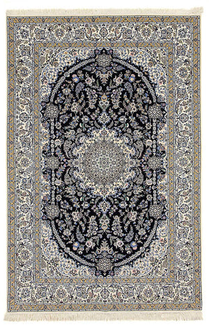 Tappeto Persero - Nain - Premio - 246 x 162 cm - blu scuro