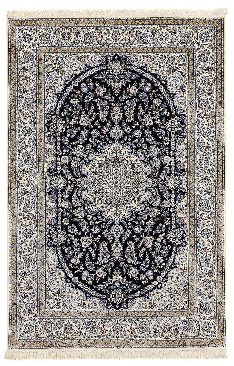 Tappeto Persero - Nain - Premio - 246 x 162 cm - blu scuro
