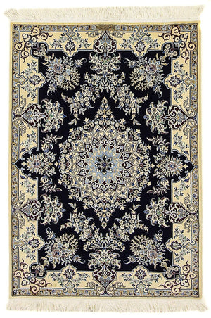 Tappeto Persero - Nain - Premio - 140 x 100 cm - blu scuro
