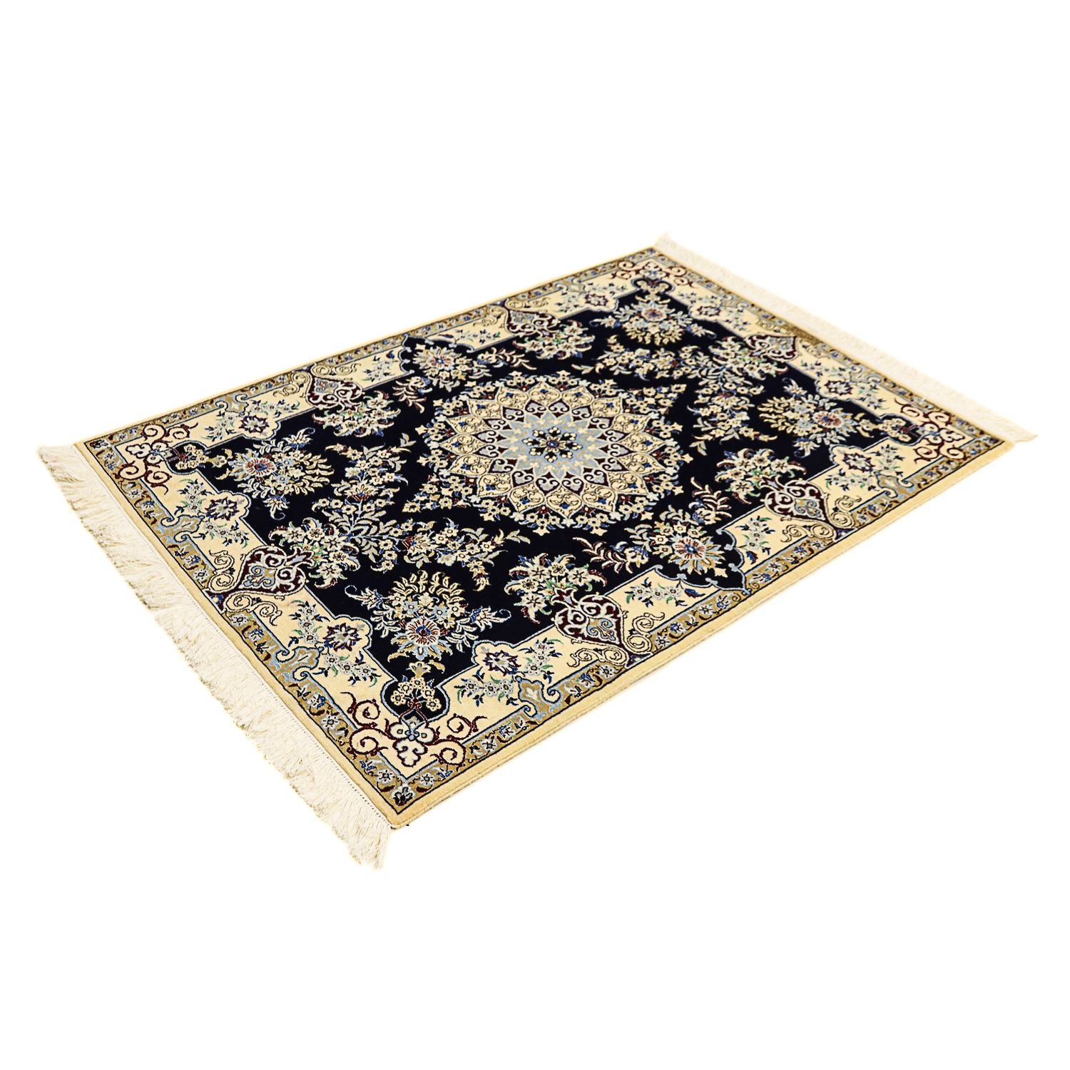 Tappeto Persero - Nain - Premio - 140 x 100 cm - blu scuro