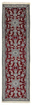 Tappeto corsia Tappeto Persero - Nain - 290 x 82 cm - rosso scuro